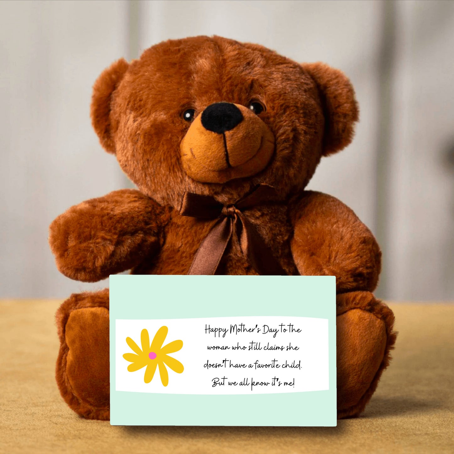 Mother's Day Teddy Bear Favorite Child