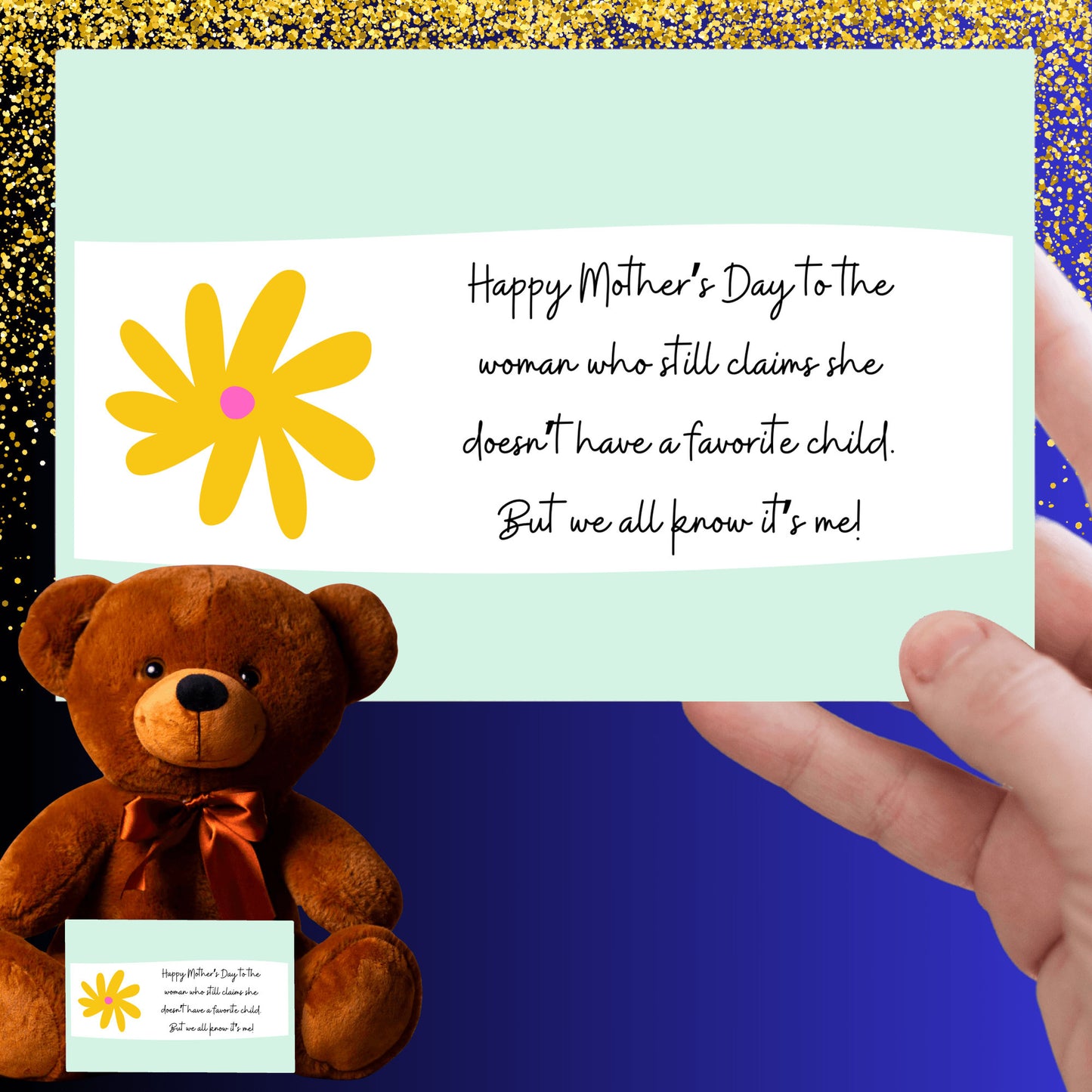 Mother's Day Teddy Bear Favorite Child