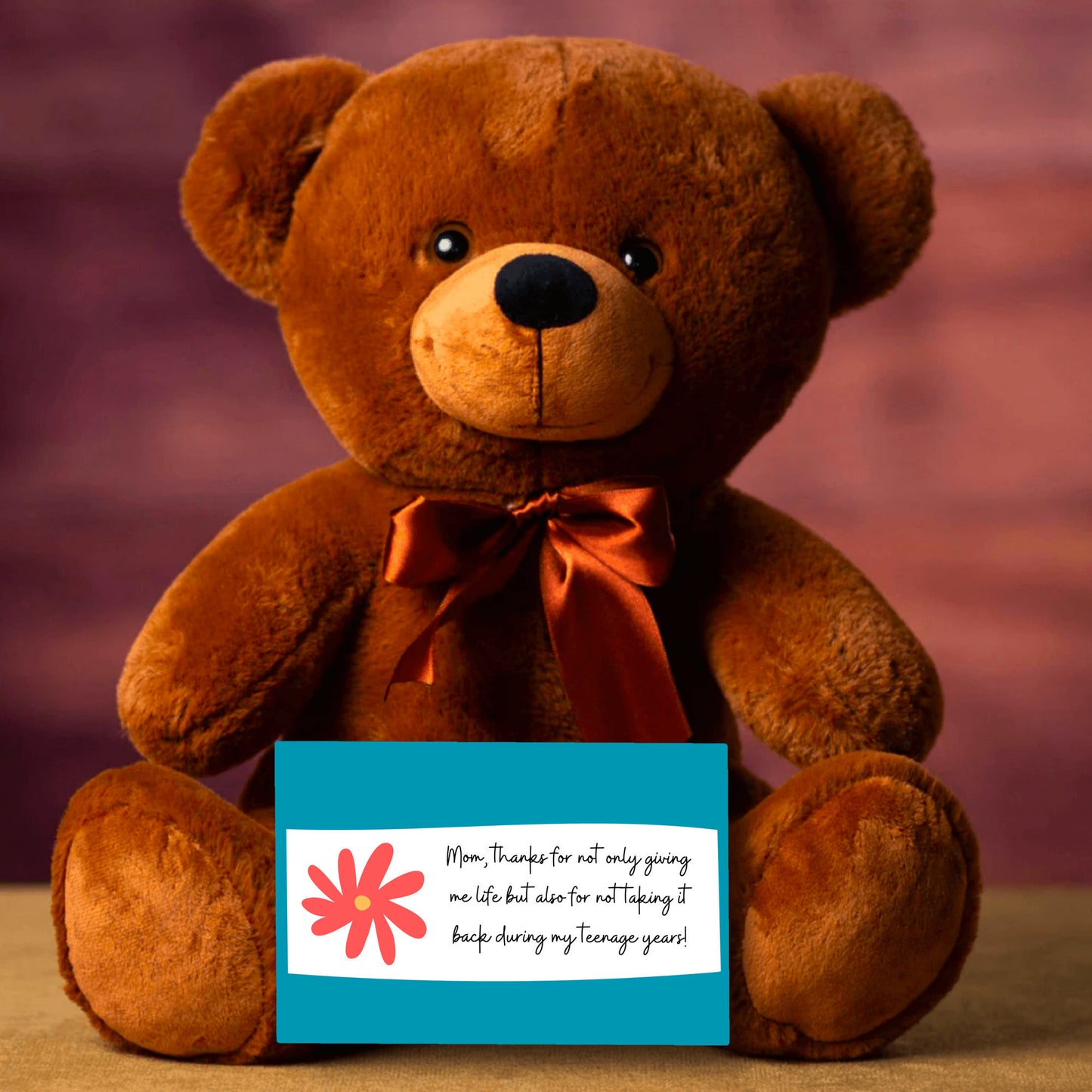 Mother's Day Teddy Bear Give Life