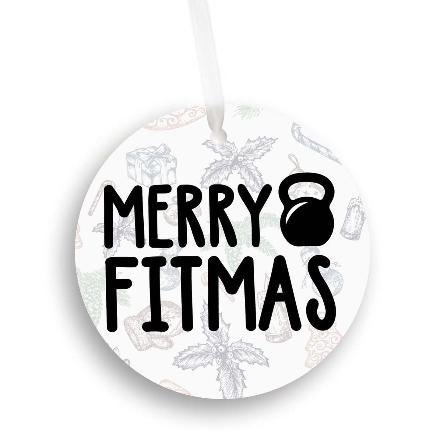 Merry Fitness Ornament